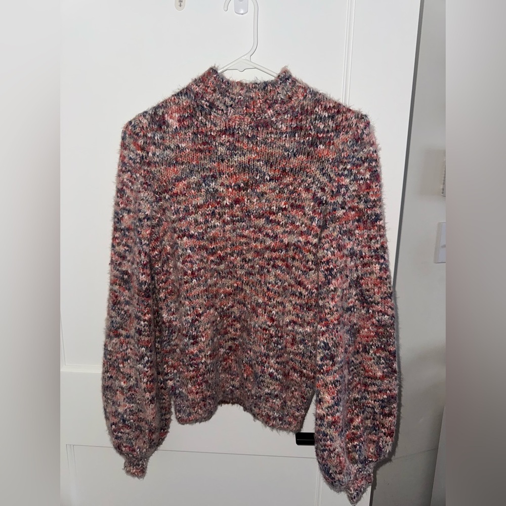 Forever 21 Multicolor Cowl Neck Sweater